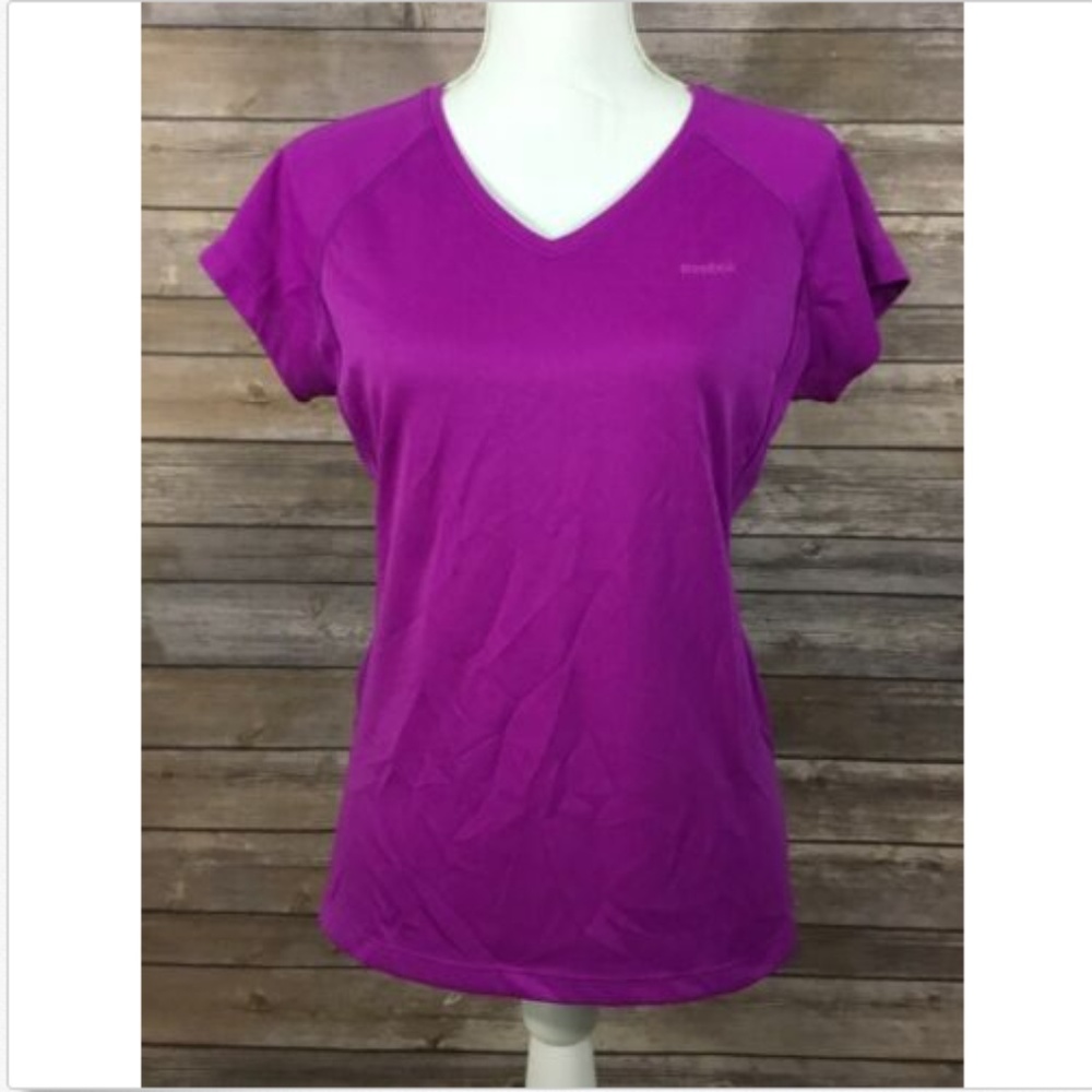 Reebok Womens Athletic V Neck Ventilated Shirt G28